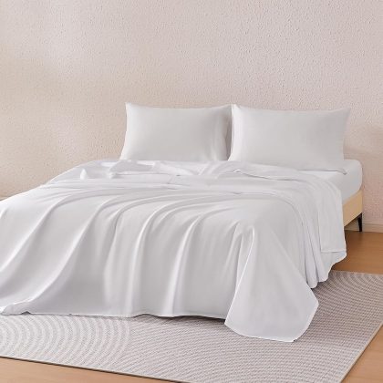 Sábanas 400 hilos color blanco