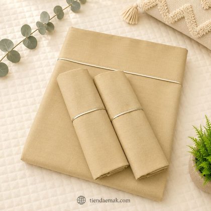 Sábanas 200 Hilos | Color Beige gamuza