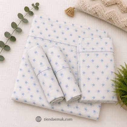 Sábanas 200 Hilos | Diseño estrella celeste