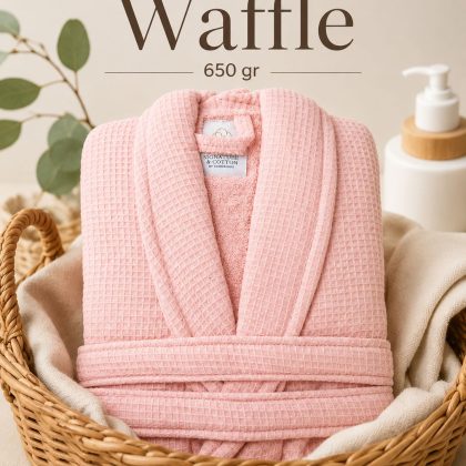 Salida de baño waffle 650 GRAMOS color Melon